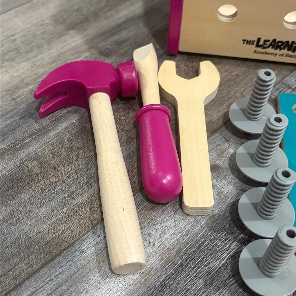 Learning Express Wooden Tool Box